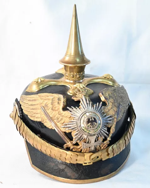 Prussian Garde Dragoon Reserve Officers Pickelhaube Visuel 1 principal